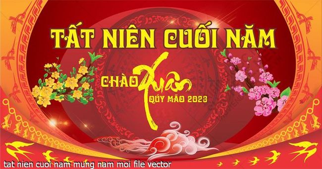 tat nien cuoi nam mung nam moi file vector